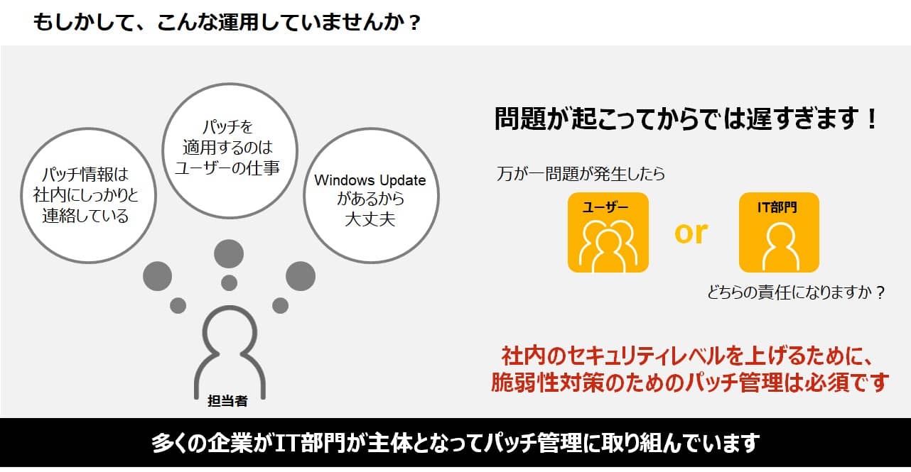 パッチ管理 Dxコンサルティング